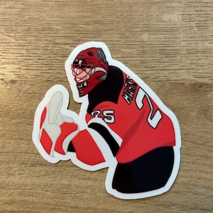 Jacob Markstrom Sticker | New Jersey Devils | Water Resistant
