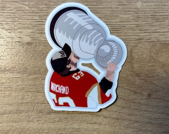 Brad Marchand Stanley Cup Sticker | Florida Panthers | Water Resistant