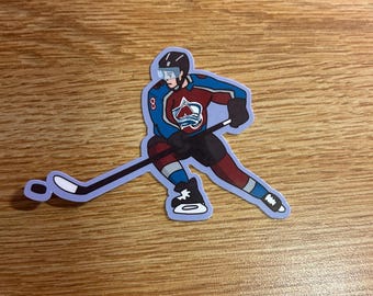 Cale Makar Sticker | Colorado Avalanche | Water Resistant
