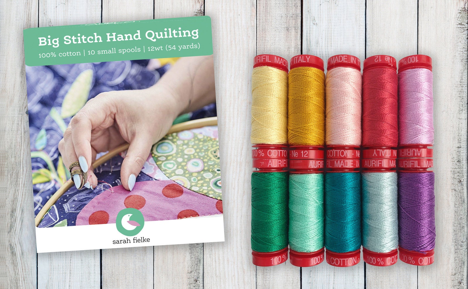 Big Stitch Hand Quilting Sarah Fielke Aurifil Collection Etsy Australia