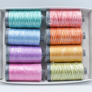 Aurifil 28wt 750m Colour Bundles - Variegated 8