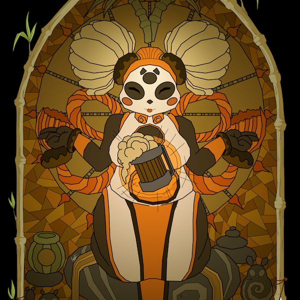Poster déesse Pandawa