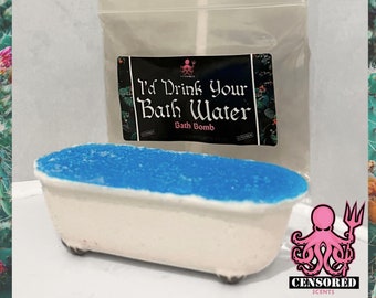 I'd Drink your Bath Water Rainbow Bath Bomb Bath Tub Saltburn Scene Movie Funny Prank Gift Girlfriend Boyfriend Husband Wife Gift Present