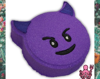 Devil Emoji Bath Bomb - Valentines Day Gift Present Horny Valentine Gifts Novelty Unique Funny Naughty Rude Adult Funny Gift Present Prank