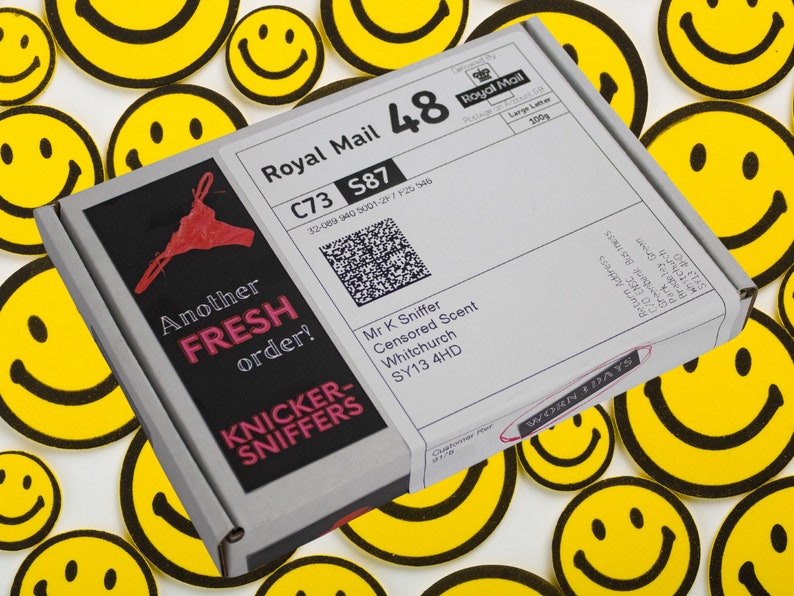 Knicker Used Panty Panties Sniffer Prank Mail Box Joke Novelty Husband