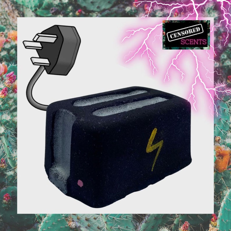 My Last Bath Bomb - Toaster Bathbomb Humour Funny Prank Fun Bathtime Adults Joke Gift Present Handmade Colourful Fizz Secret Santa Gift image 3