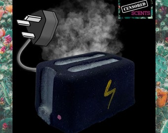Meine letzte Badebombe - Toaster Badebombe Humor Lustig Streich Spaß Badezeit Erwachsene Scherz Geschenk Handgemacht Bunt Fizz Wichtelgeschenk