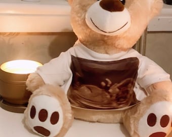 Personalised Teddy Baby Scan