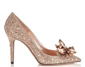 Cinderella Inspired Heels Gold