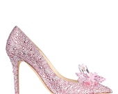 Pink Cinderella Inspired heels