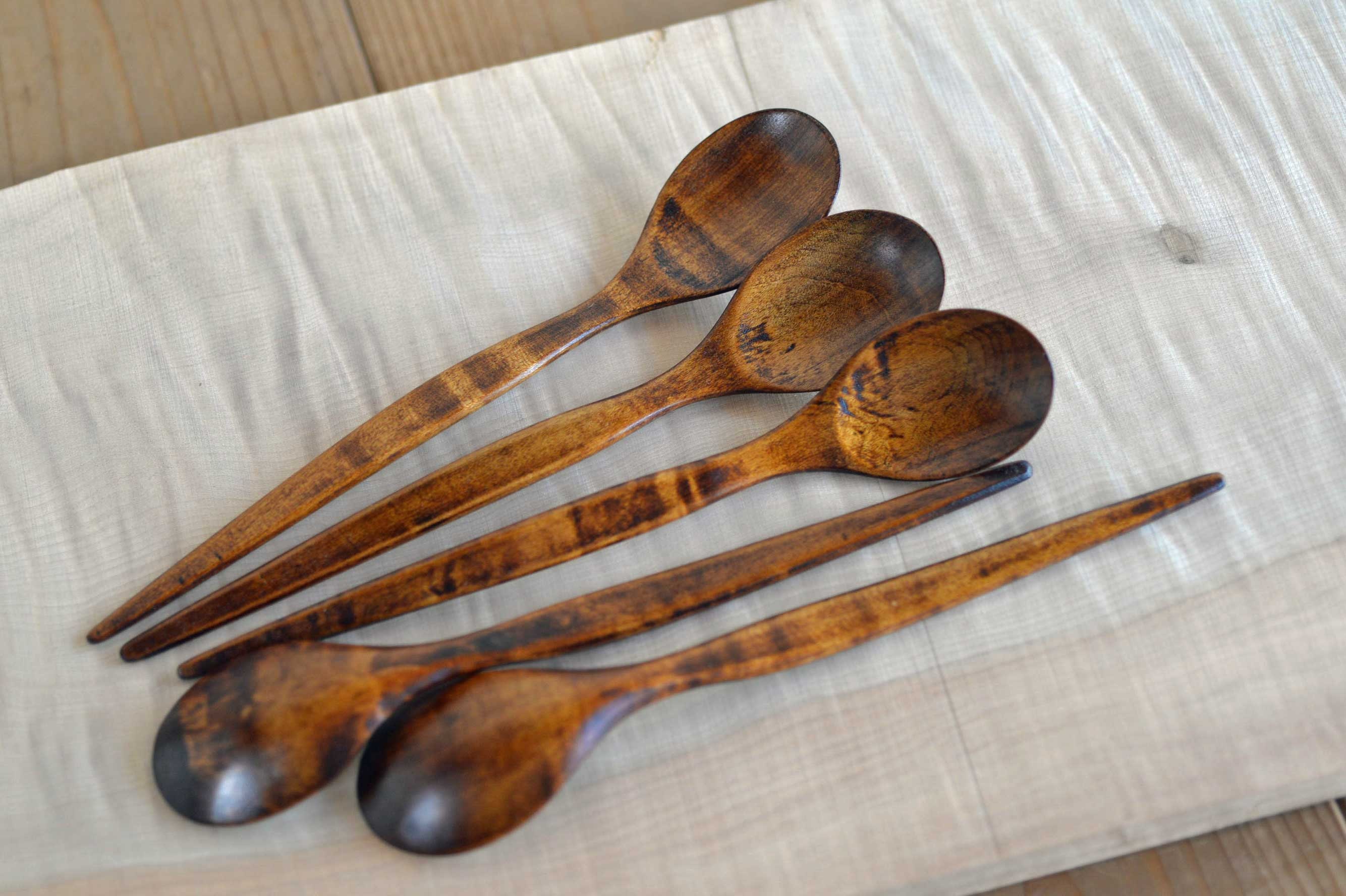 Japanese maple spoon（5 pieces） - Etsy 日本