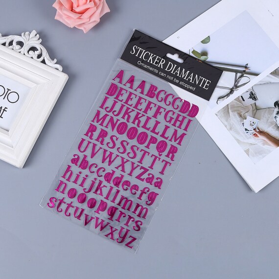 Letters Stickers 26 Alphabet Mini Letters Kids Gift DIY Etsy