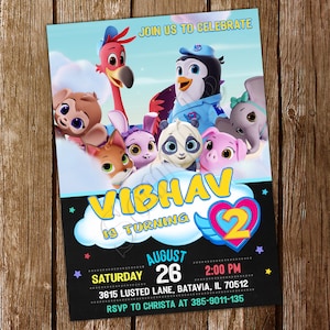 Tots Invitation Tots Birthday Tots Invite Tots Birthday Invitation Tots Party Invitation