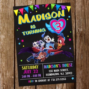Tots Invitation Tots Birthday Tots Invite Tots Birthday Invitation Tots Party Invitation