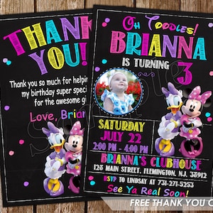 Invito Minnie Mouse Invito Paperina Invito Minnie Mouse Compleanno Paperina Invito Paperina Invito Compleanno Paperina Festa Minnie Mouse