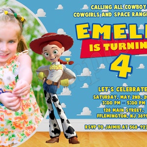 Toy Story Einladung Toy Story Geburtstagseinladung Toy Story Party Toy Story lädt Toy Story Digital druckbare Karte