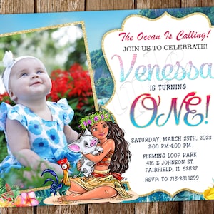 Convite Moana Convite Aquarela Moana Aniversário Moana Convite Moana Convite Aniversário Moana Convite Festa Moana