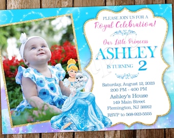 Cinderella Invitation Princess Cinderella Invitation Cinderella Birthday Cinderella Invite Cinderella Birthday Invitation Cinderella Party