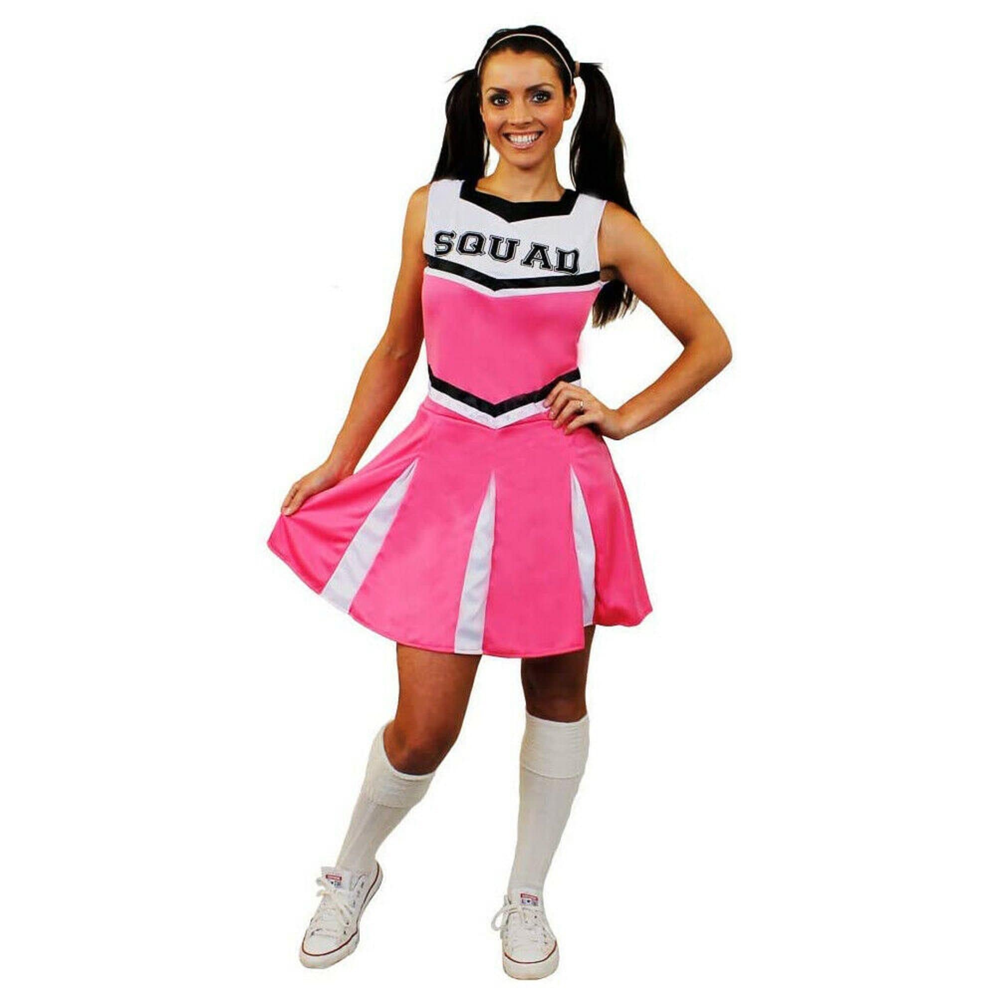 Cheerleader Adults Dress Kids Costume White Blue Pink Etsy