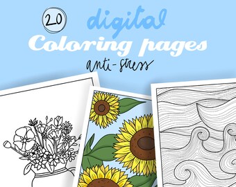 Coloriages numériques relaxants