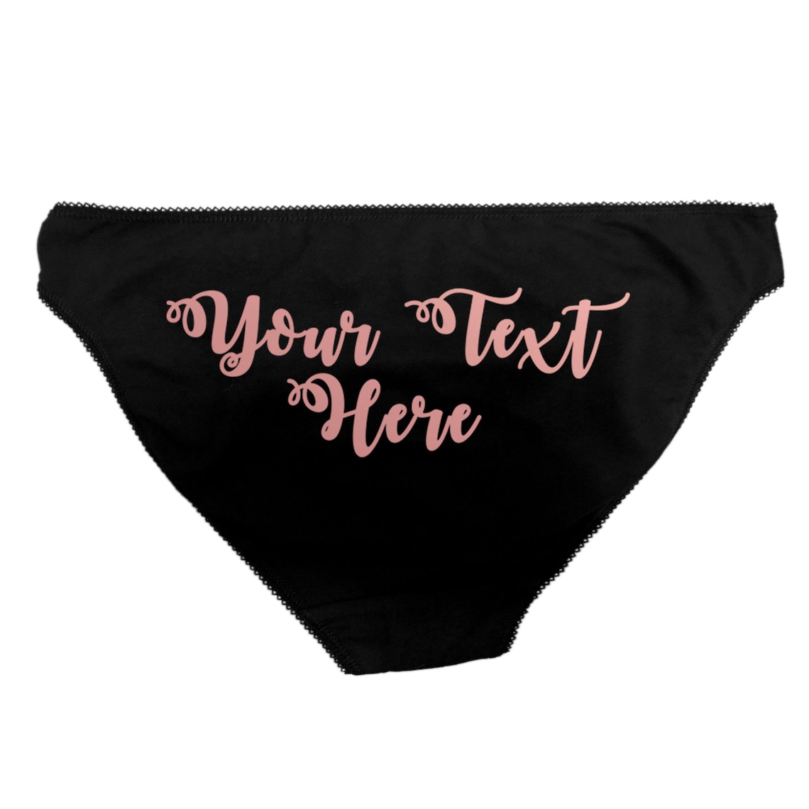 Printed Panties & Knickers with any text you like Etsy