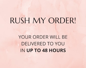 Rush My Order 48 Hours Delivery Add On