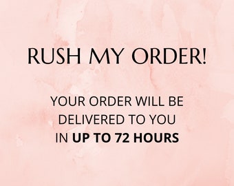 Rush My Order 72 Hours Delivery Add On