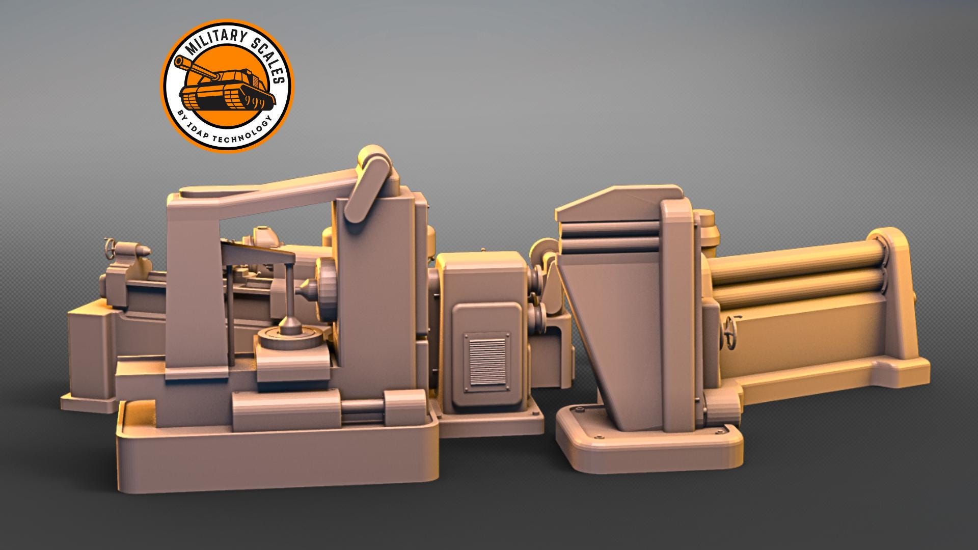 Machines for Workshops and Factories - Military Scales War Tools ...