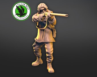 John The Hunter - At the Mountains of Madness Campaign - Lovecraftian hunter Cthulhu survivor eldritch explorer cosmic 20mm 28mm 32mm