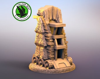 Siege tower for War of the Ring (3D resin print) - custom board games tabletop games accessories wargame fighting fantasy adventure gift