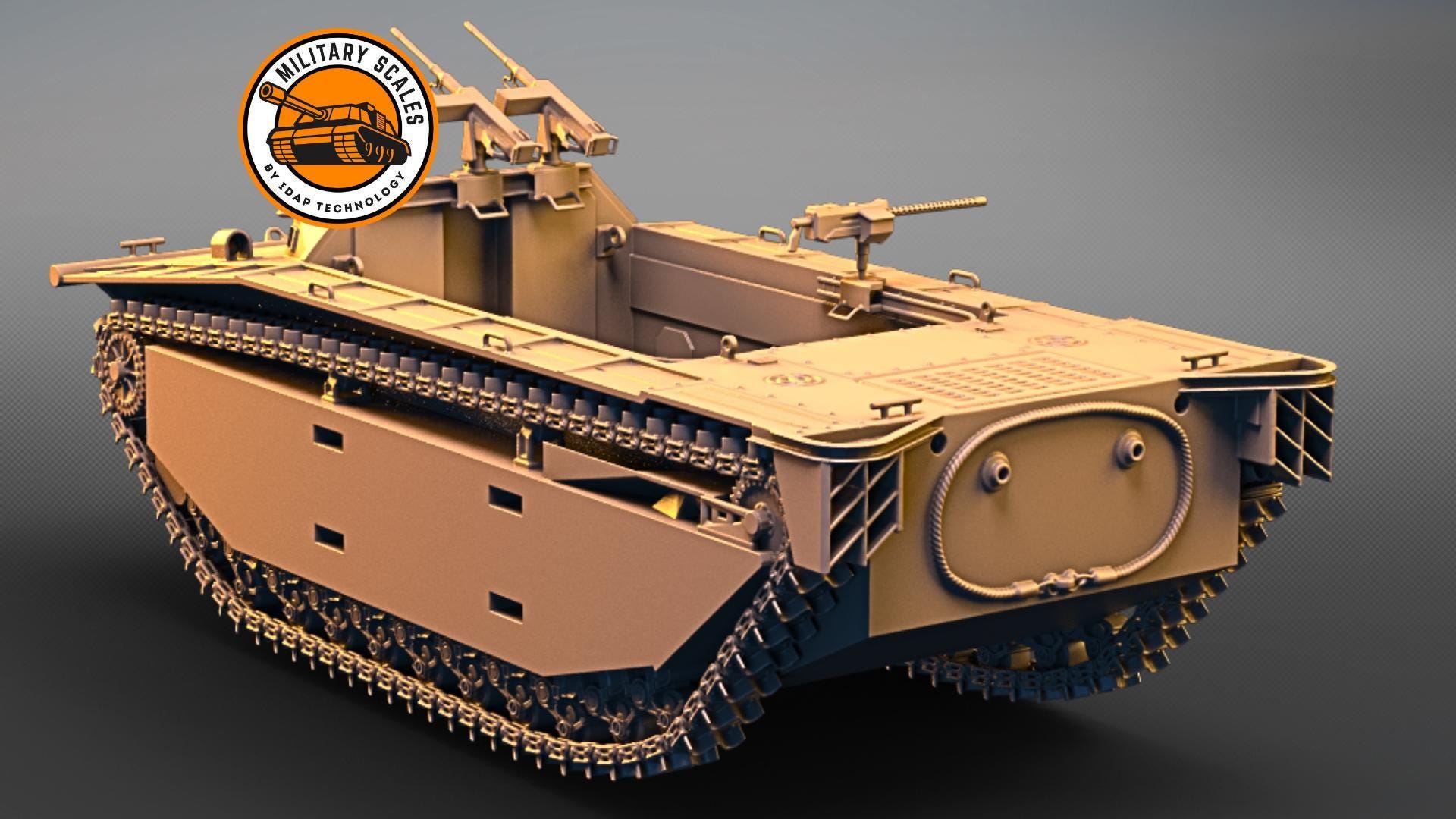 1/35 アメリカ軍　水陸両用戦車　LVT(A)2 LVT 2 - アメリカ軍スケール WW2 水陸両用装甲着陸支援車両