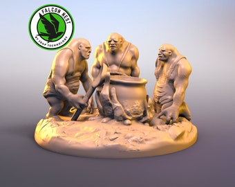 Trollshaws for War of the Ring (3D resin print) - custom board games tabletop games accessories wargame fighting fantasy adventure gift idea