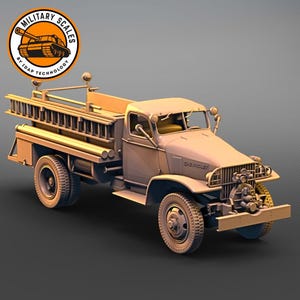 Chevrolet Class 325 - american military scales ww2 vehicle water tank fire engine truck modeling 1/30 1/35 1/48 1/56 1/72 1/76 1/87