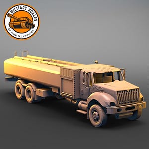 Kovatch R-11-6000 - american military scales post-war vehicle fuel transport tank truck modeling hobby 1/30 1/35 1/48 1/56 1/72 1/76 1/87