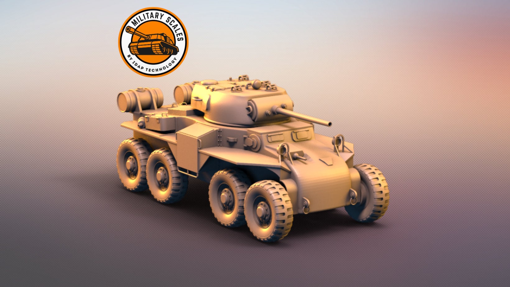 Build and Paint Your Own Model Kit Tank Army Armored Car Tank 3D