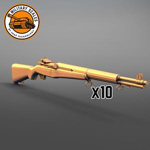 M1 Garand - american military scales ww2 armament semi-automatic rifle accessories modeling hobby 1/30 1/35 1/48 1/56 1/72