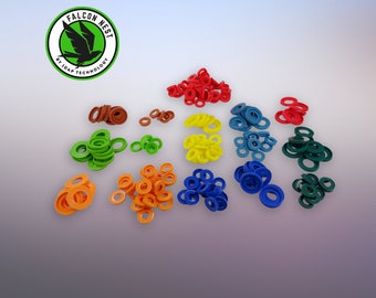 Juego completo de peanas de goma para miniaturas de War of the Ring: accesorios personalizados para juegos de mesa, regalo para juegos de guerra de fantasía.