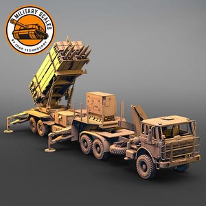 MIM-104F PAC-3 Patriot - american military scales modern war surface-to-air missile system modeling hobby 1/30 1/35 1/48 1/56 1/72 1/76 1/87