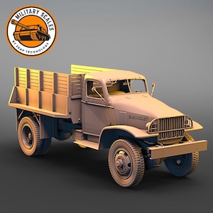 Chevrolet G7107 - american military scales vehicle ww2 miniatures army cars replicas truck modeling hobby 1/30 1/35 1/48 1/56 1/72 1/76 1/87