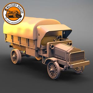 WWI Liberty Truck - american military scales ww1 vehicles heavy transport truck modeling hobby 1/30 1/35 1/48 1/56 1/72 1/76 1/87