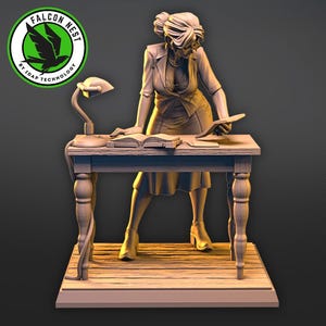 Mary Amning - At the Mountains of Madness Campaign - Lovecraftian character Cthulhu investigator eldritch horror 20mm 28mm 32mm