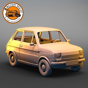 Fiat 126 Toy - Etsy