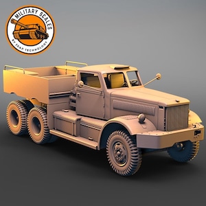 Diamond T 980 - american military scales ww2 vehicle tank transporter heavy tractor truck modeling hobby 1/30 1/35 1/48 1/56 1/72 1/76 1/87