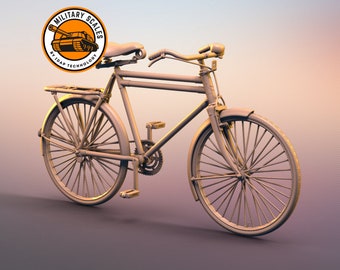 Bicycle 1 Military Scales War Accessories Bike Diorama Modeling