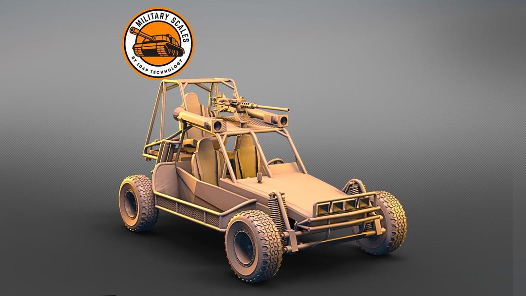 Desert Patrol Vehicle DPV Chenowth American Military Scales Off-road  Vehicle High-speed Buggy Modeling 1/30 1/35 1/48 1/56 1/72 1/76 1/87