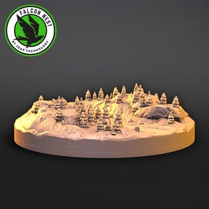 Ford of Isen for War of the Ring (3D resin print) - custom board games tabletop games accessories wargame fantasy fighting adventure gift