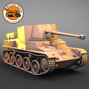Toldi Tank Destroyer - hungarian military scales ww2 vehicle tracked armored tank modeling hobby 1/30 1/35 1/48 1/56 1/72 1/76 1/87