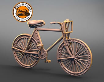 Fiets Herrenrad Victoria model 12 1900 - militaire schaal oorlogsvoertuig accessoires diorama modelbouw hobby 1/30 1/35 1/48 1/56 1/72 1/76 1/87