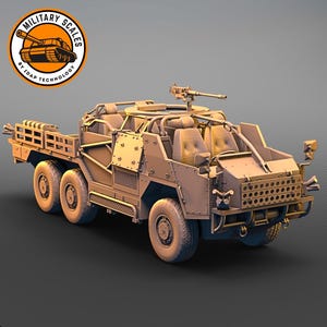 HMT 600 Coyote - british military scales post-war vehicle light tactical service truck modeling hobby 1/30 1/35 1/48 1/56 1/72 1/76 1/87