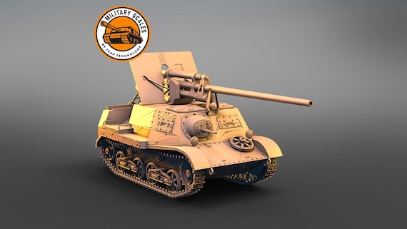 ZIS-30 - Soviet Military Scales Ww2 Tank Tracked Vehicle Anti-tank